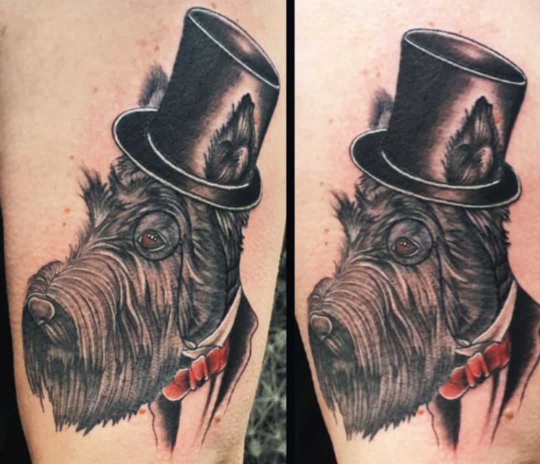 15 Ideas for Scottish Terrier Tattoo 11