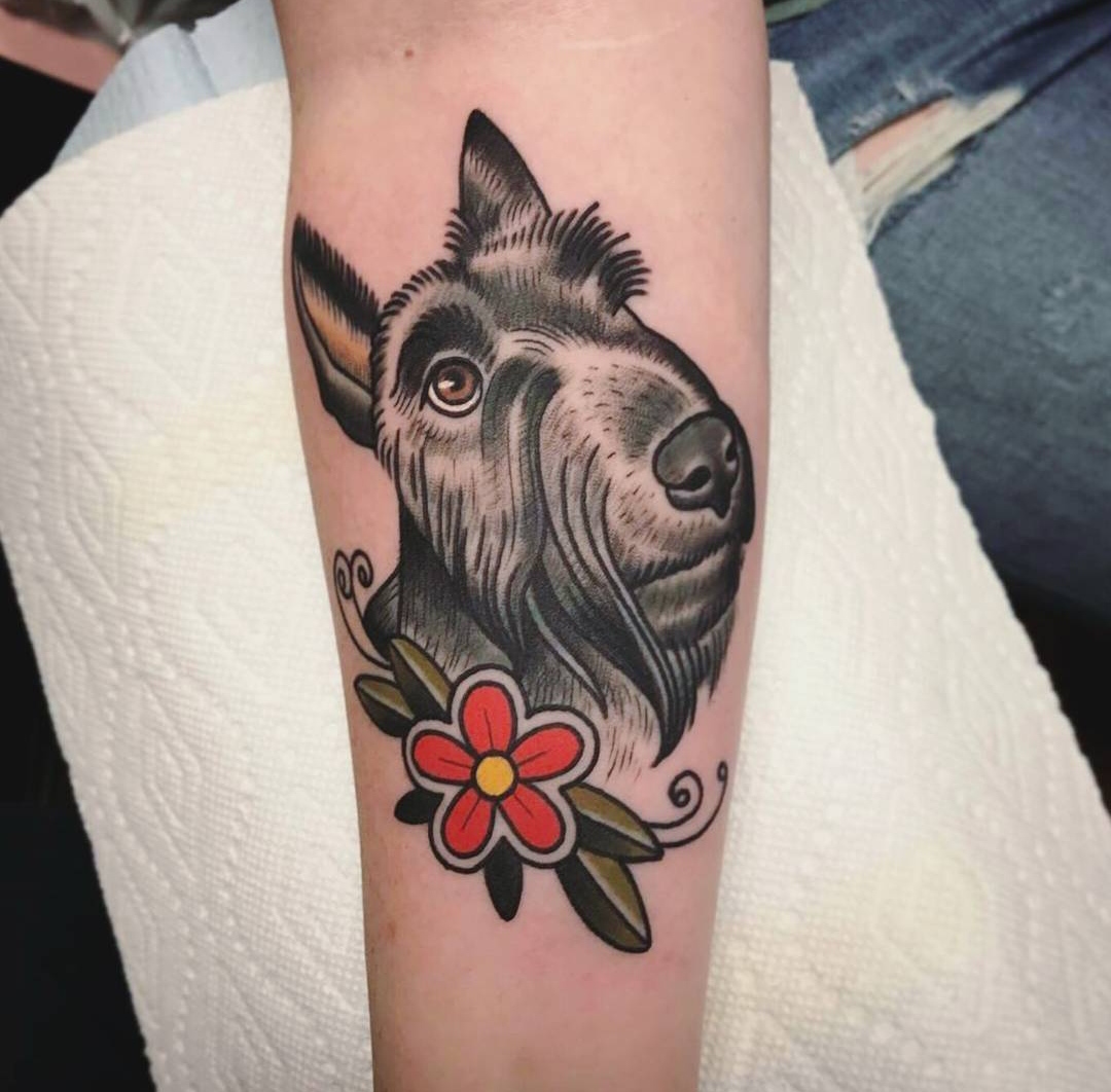 15 Ideas for Scottish Terrier Tattoo 9