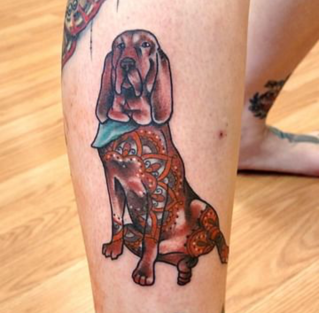 15 Ideas for Bloodhound Tattoo 11