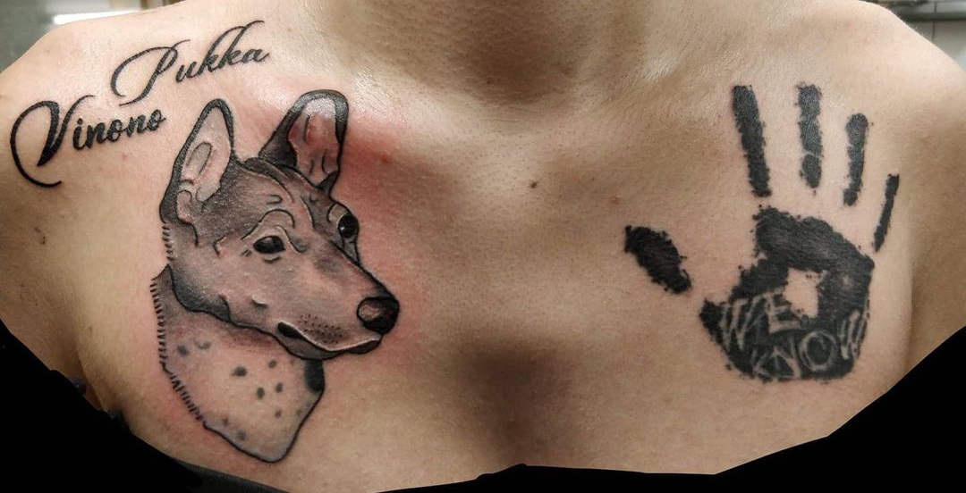 15 Basenji Tattoo Ideas 10