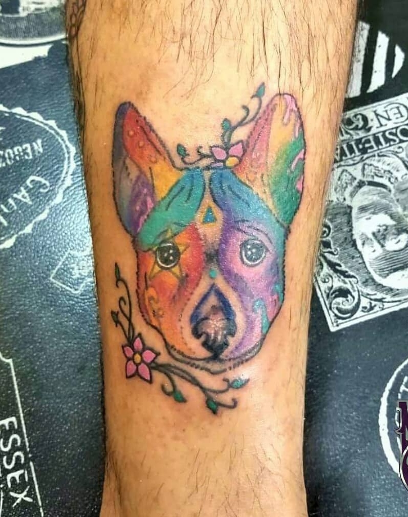 15 Basenji Tattoo Ideas 9