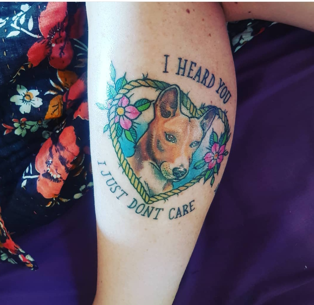 15 Basenji Tattoo Ideas 10