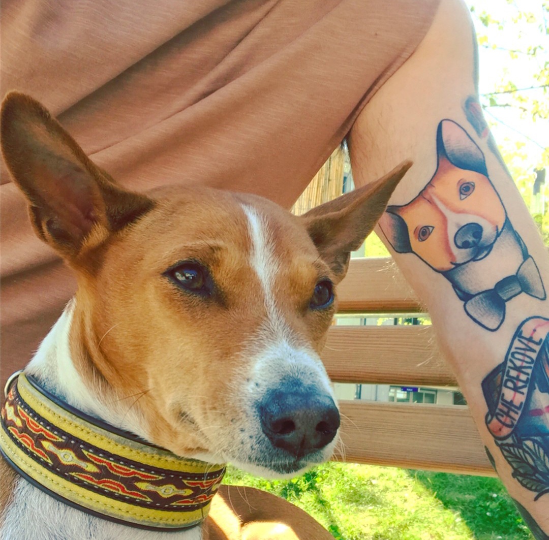 15 Basenji Tattoo Ideas 10