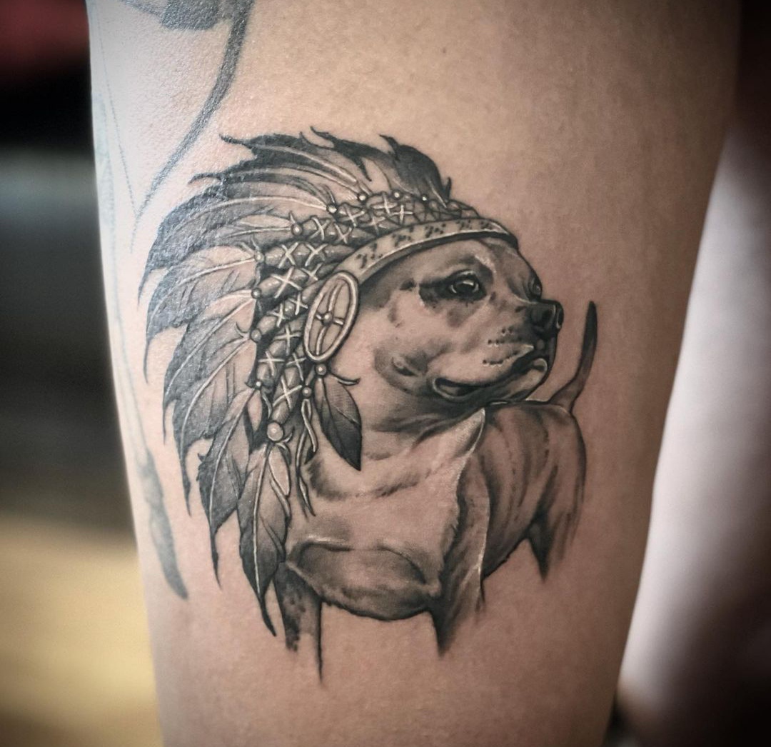 15 Ideas for Pit Bull Tattoo 11