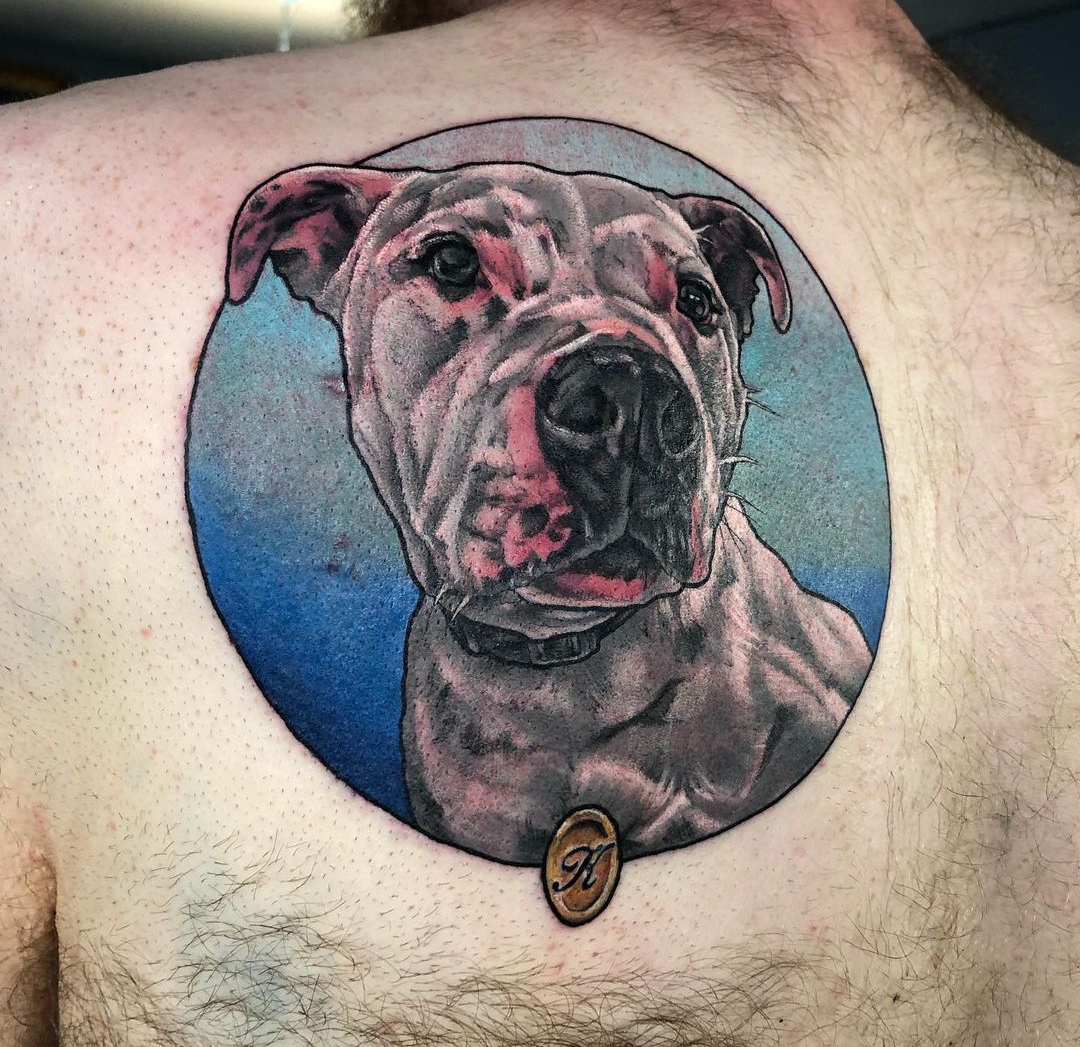 15 Ideas for Staffordshire Bull Terrier Tattoo 11