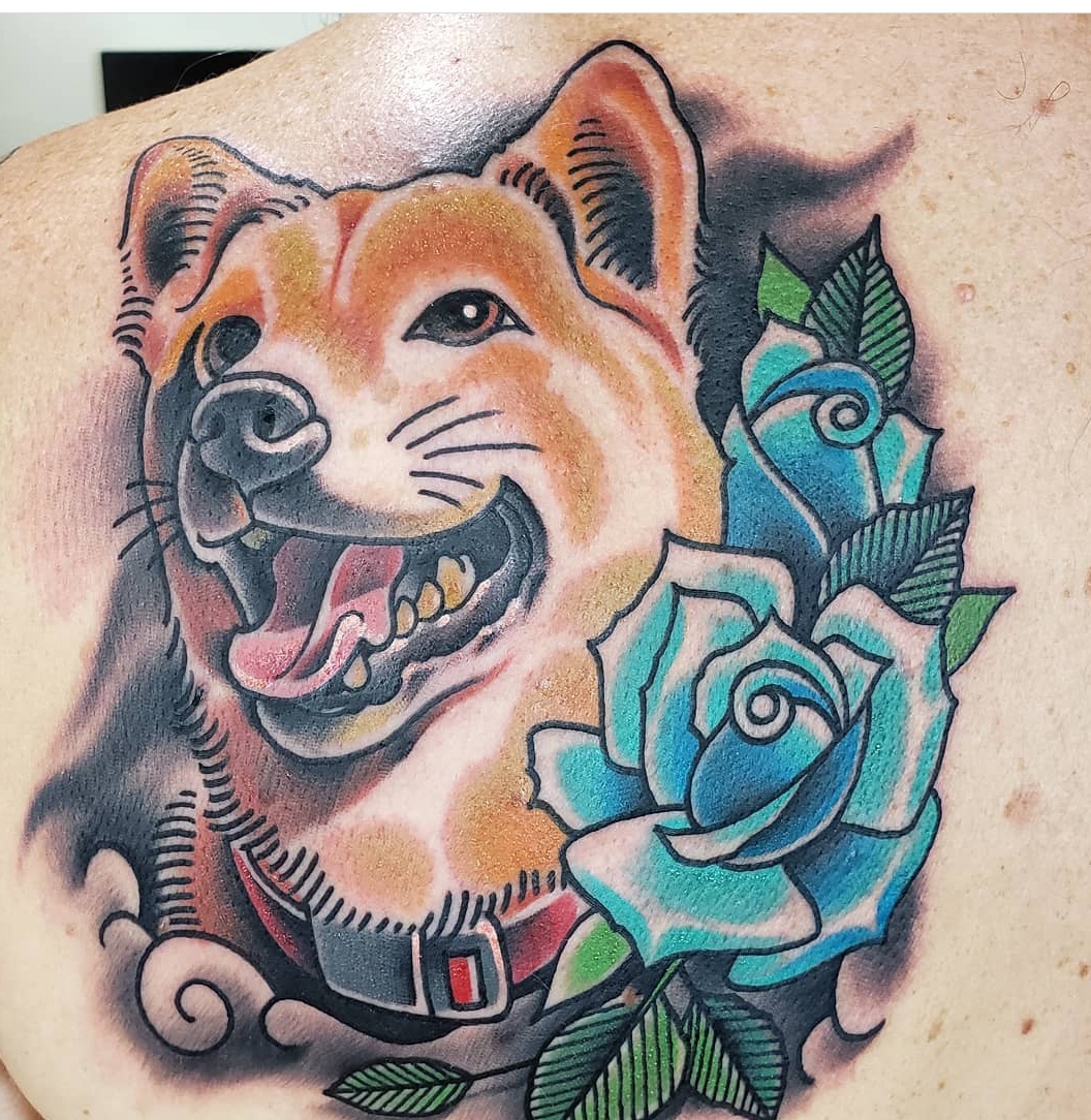 15 Ideas for Shiba Inu Tattoo 11
