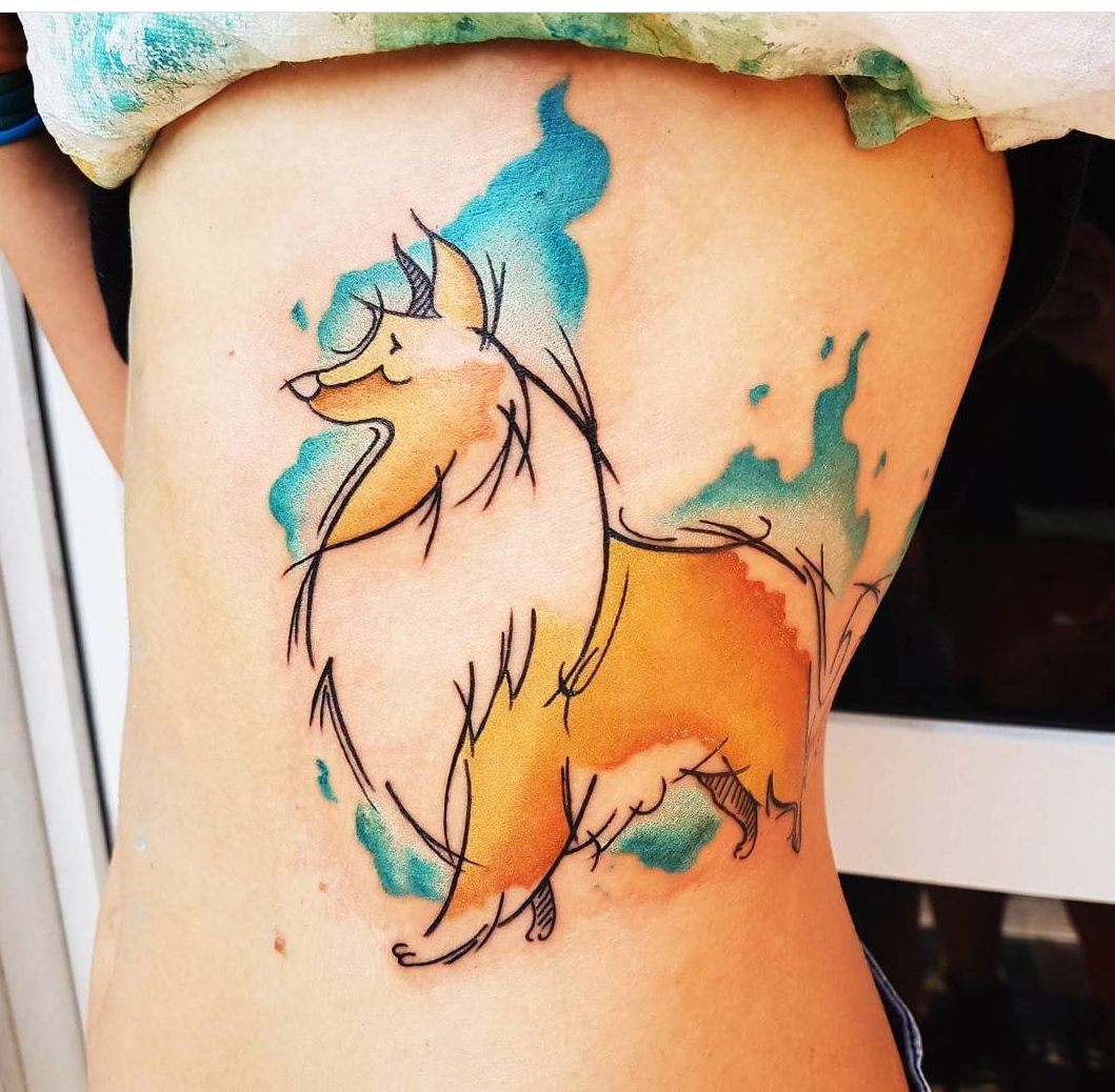 15 Ideas for Collie Tattoo 11