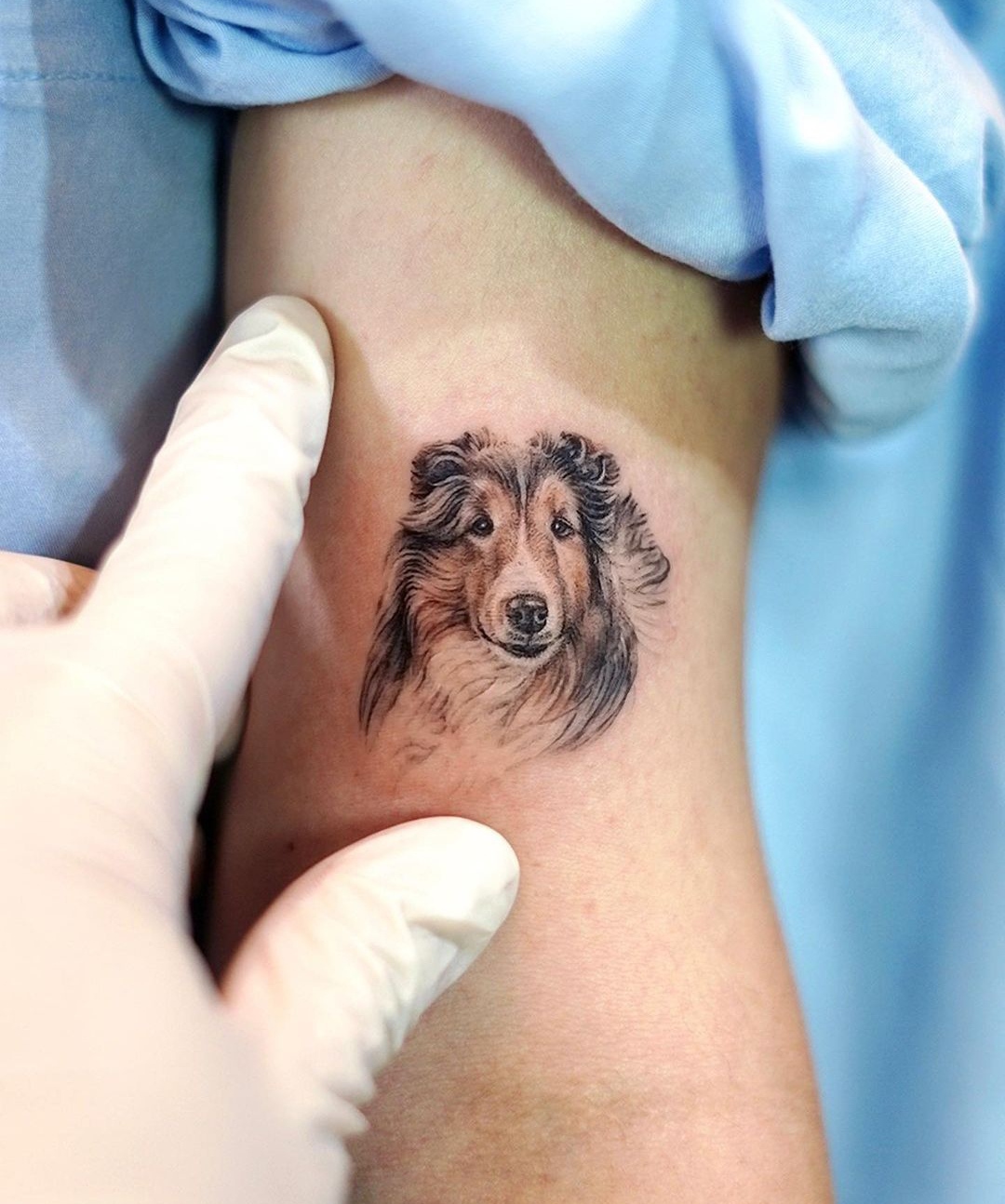 15 Ideas for Collie Tattoo 9