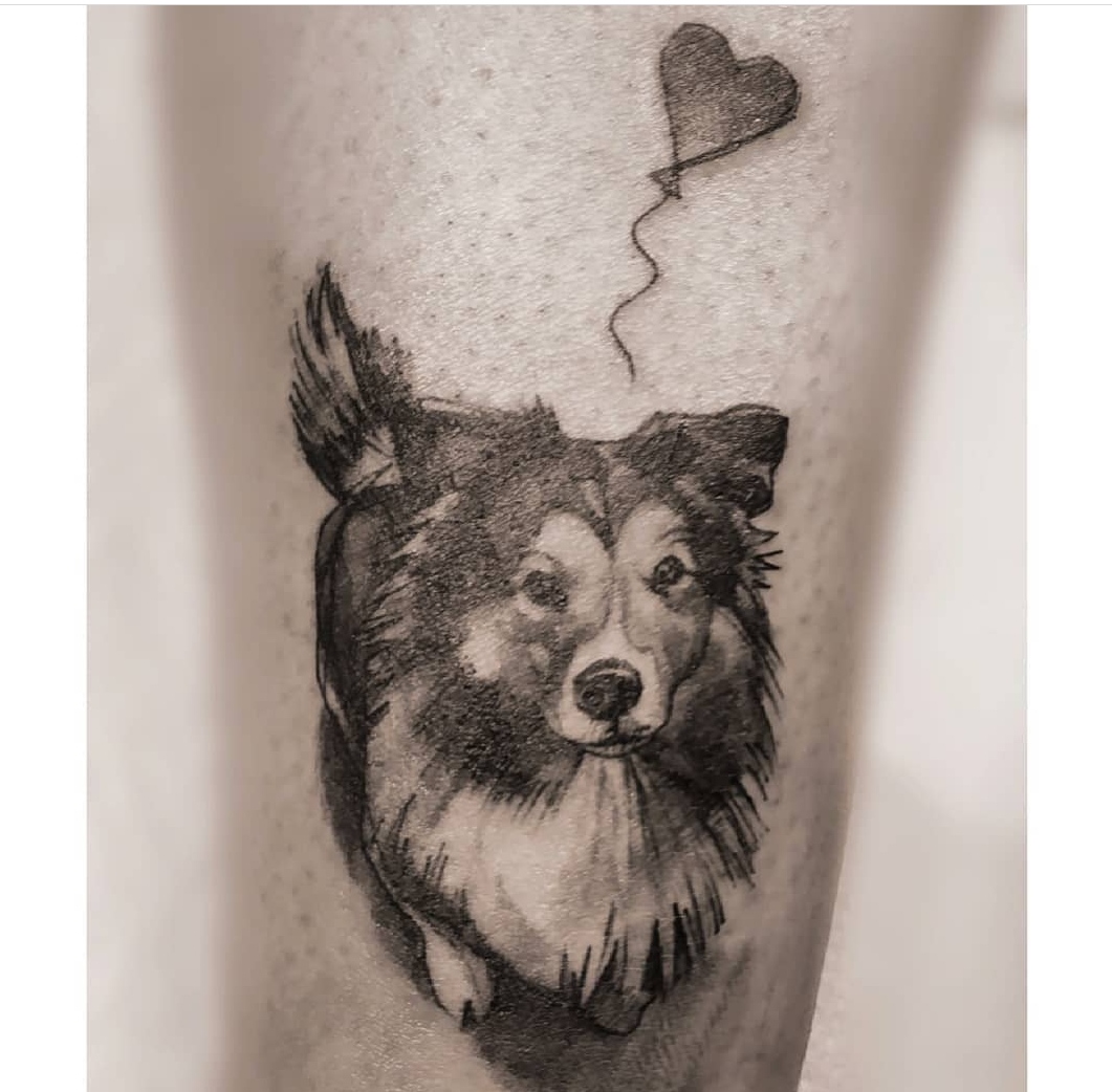 15 Ideas for Collie Tattoo 9