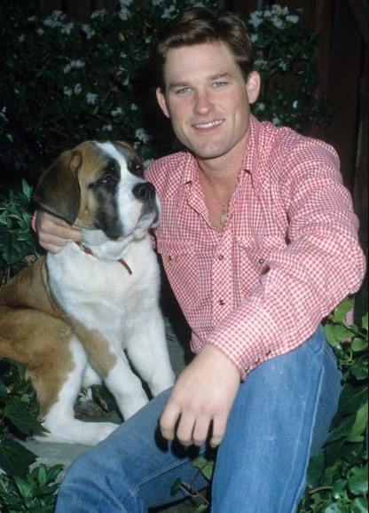 16 Celebrities Who Are Major St. Bernard Lovers 11